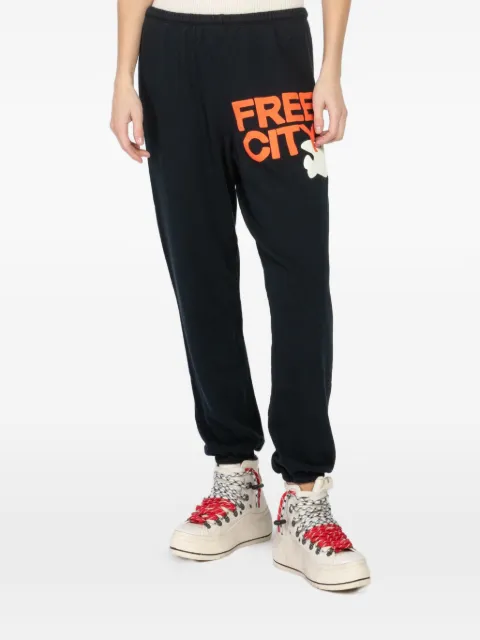 FreeCity Pantaloni sportivi con stampa