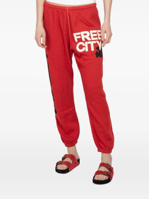 FreeCity graphic-print sweatpants