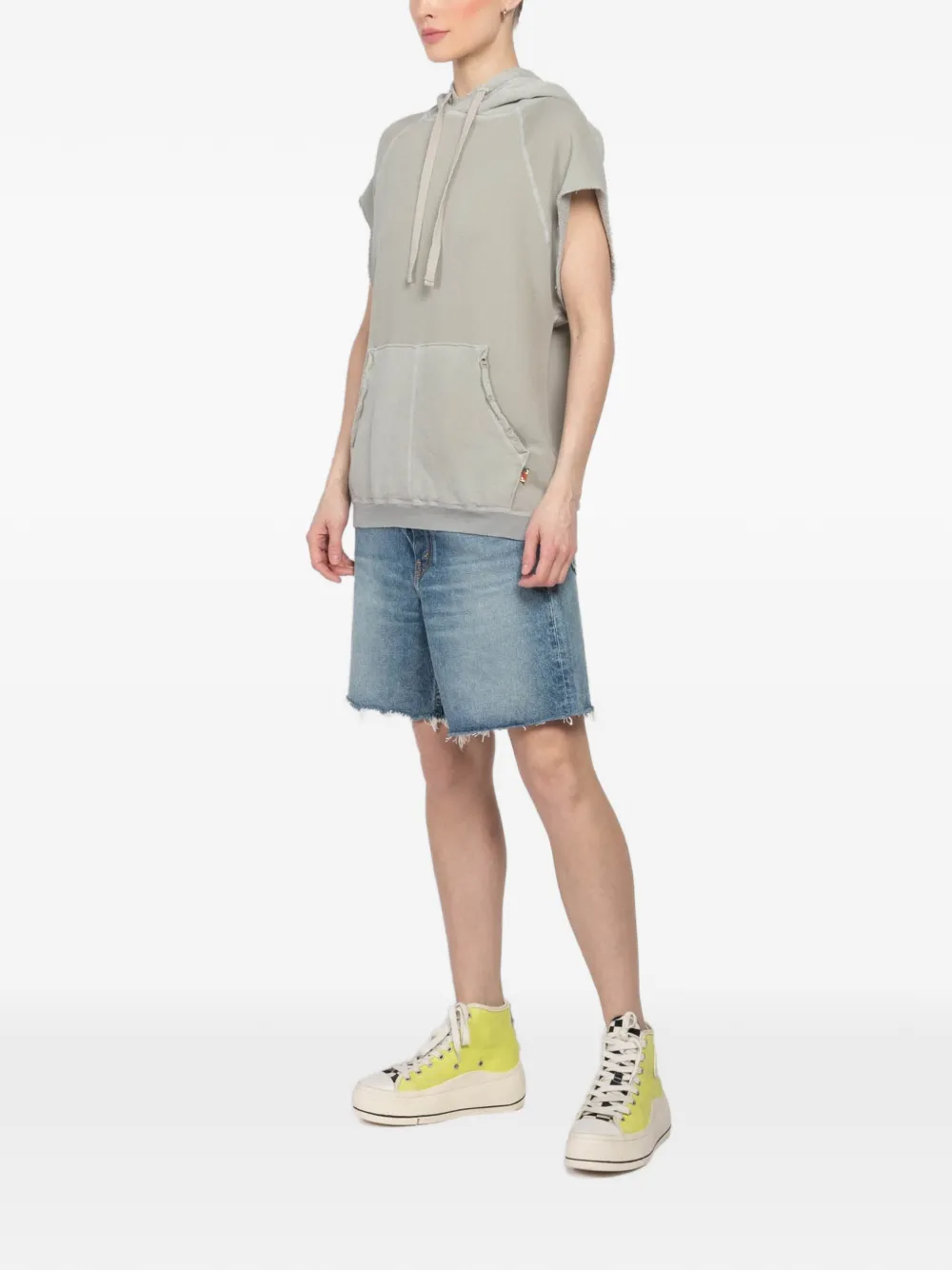 Artist Wanted Hooded Short-Sleeves Hoodie