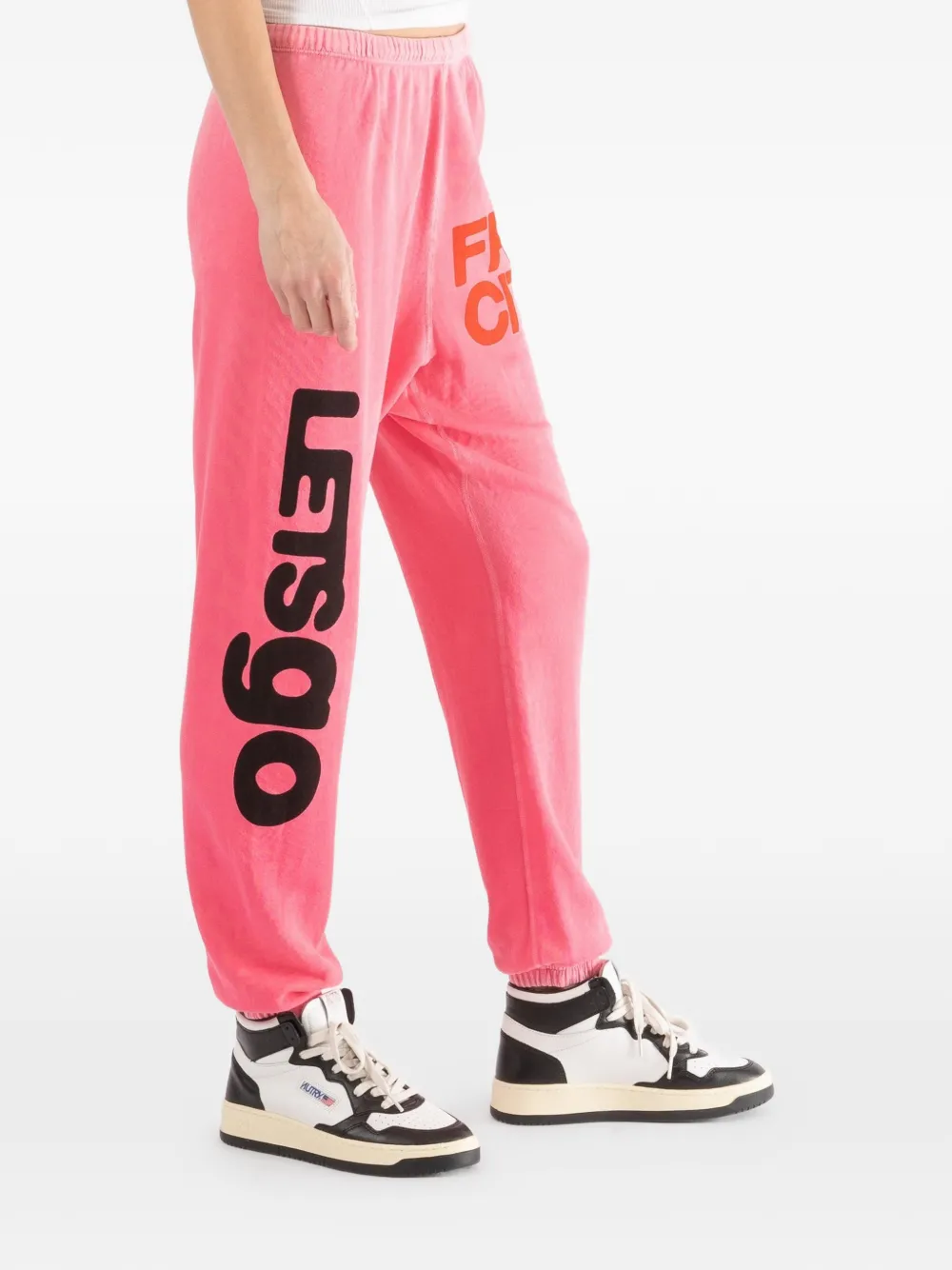Letters-Print Sweatpants