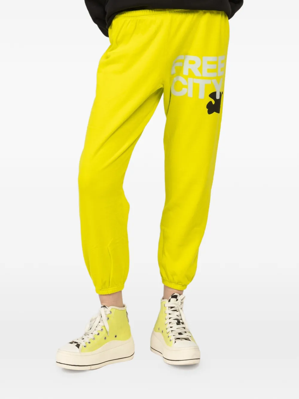 FreeCity large sweatpant - Giallo