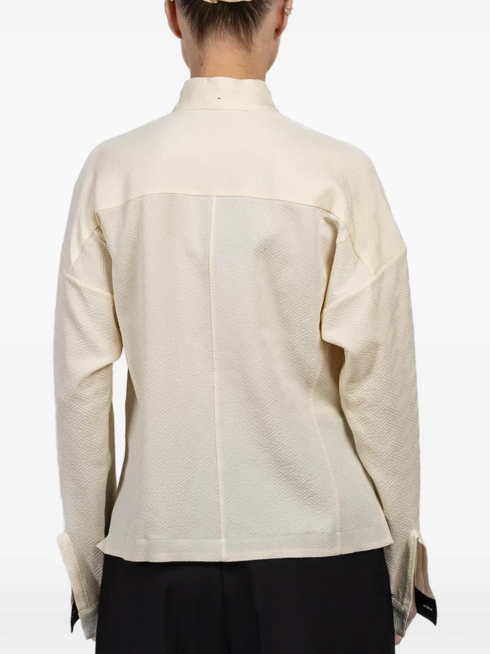 IBRIGU Shirtjack met verborgen sluiting Beige