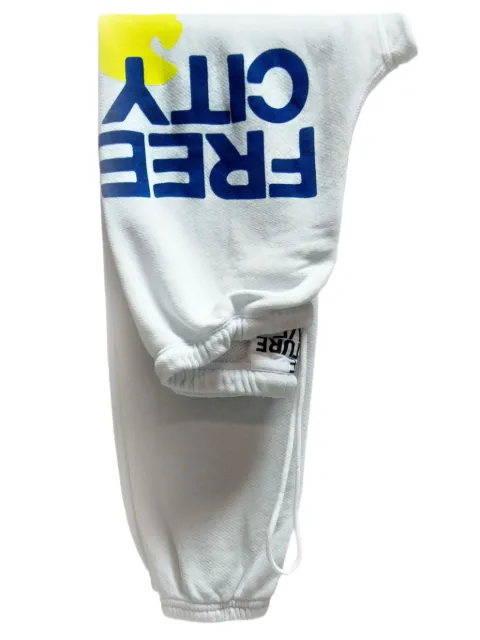 FreeCity logo-print track pants