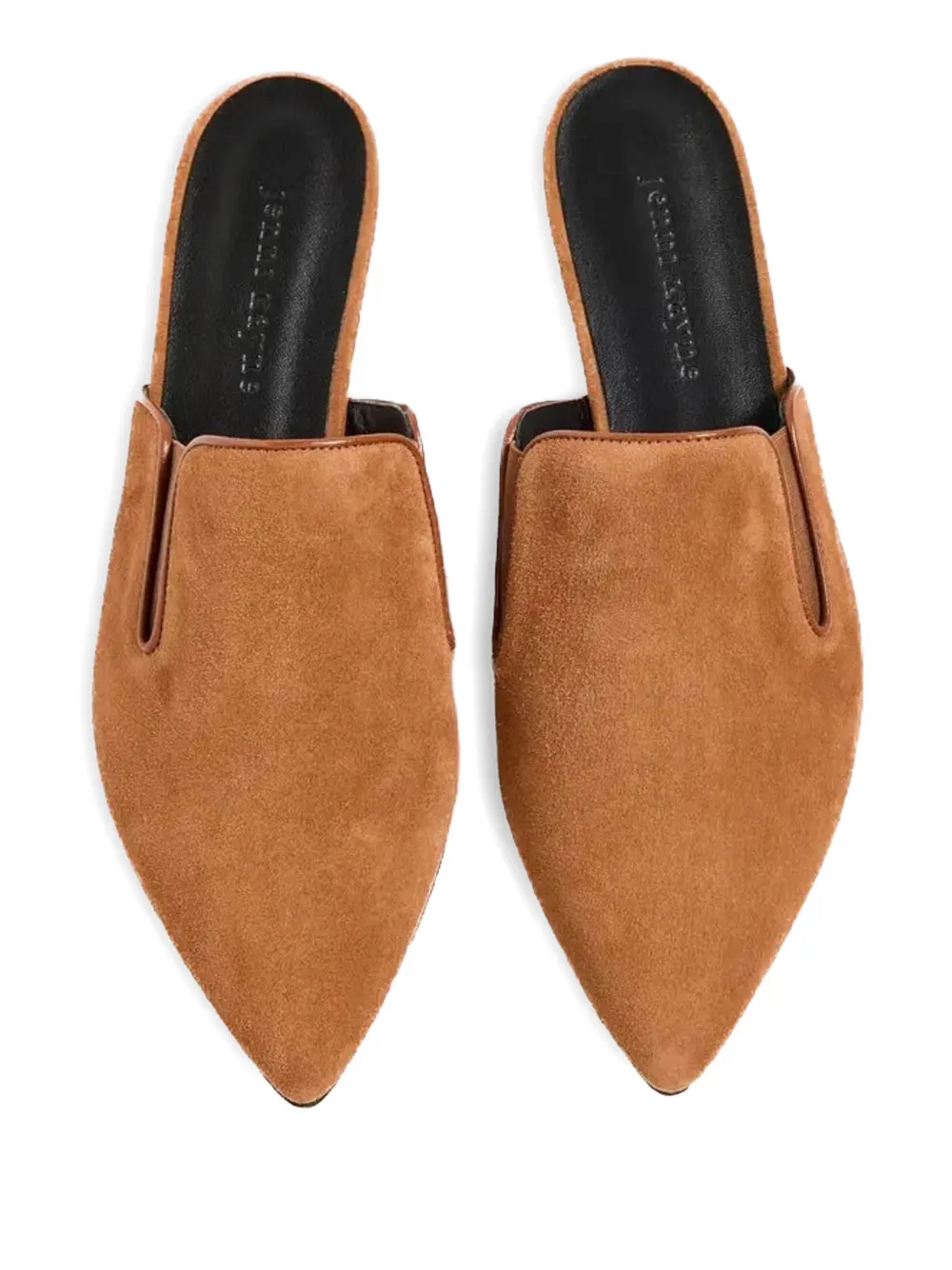  Jenni Kayne Suede Mules - Brown 
