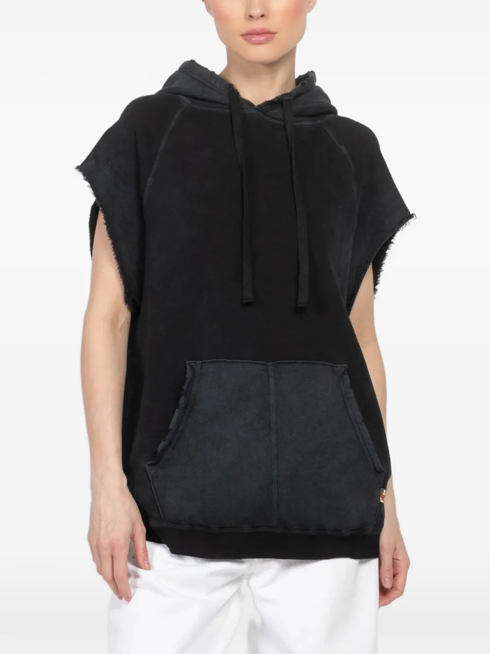 FreeCity kangaroo-pocket hoodie - Nero