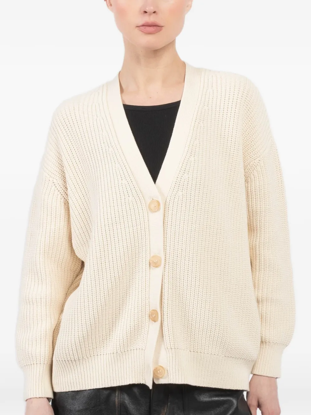 Jenni Kayne Cocoon button v-neck cardigan - White