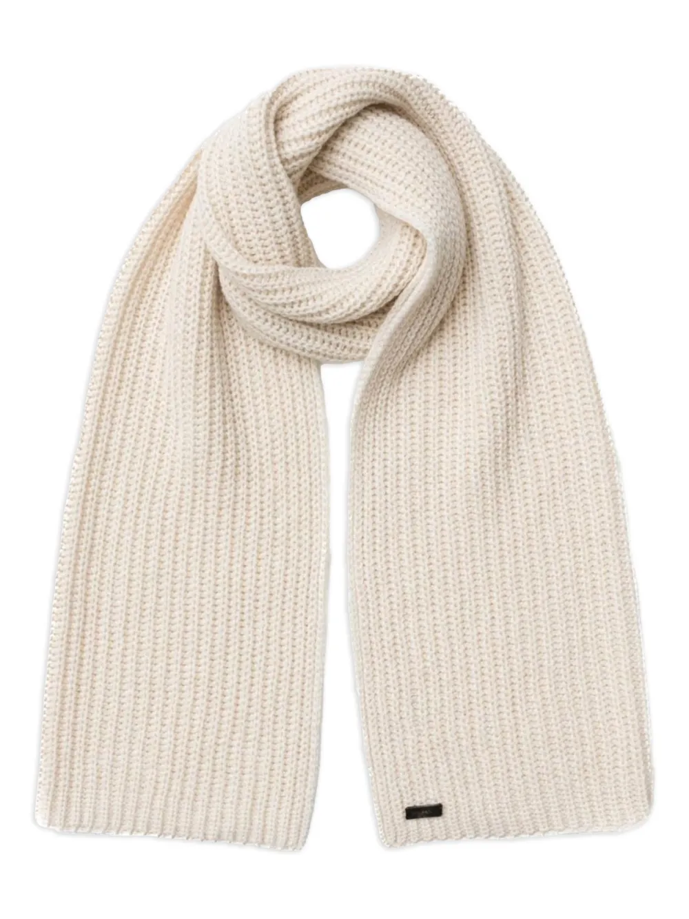 Iris Von Arnim Harva knitted scarf - Toni neutri
