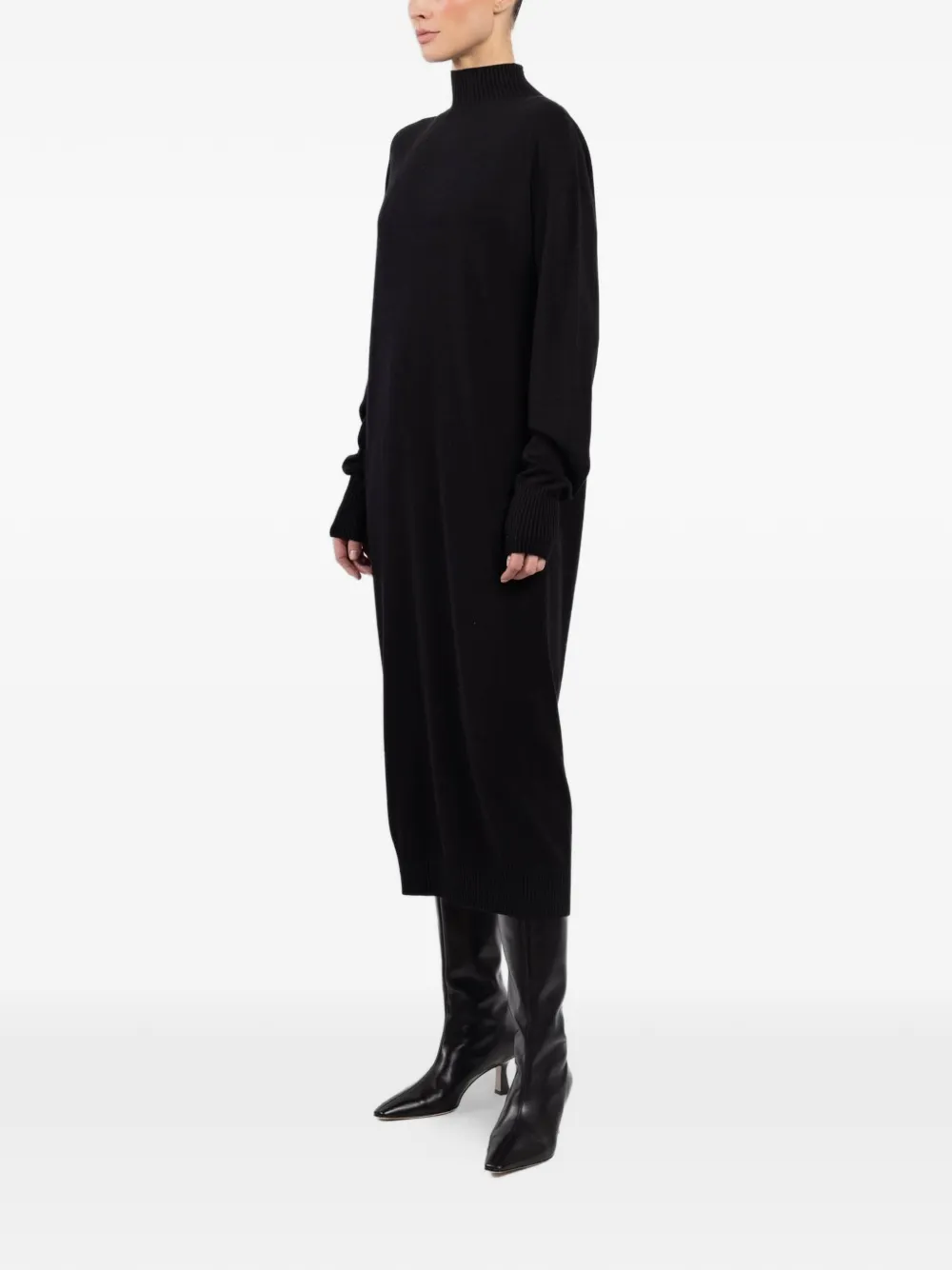  Kontatto Mock-neck Sweater - Black 