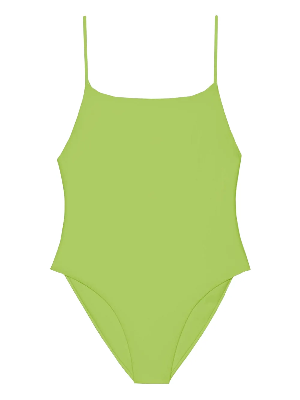 JADE Swim Trophy thin-strap swimsuit - Verde
