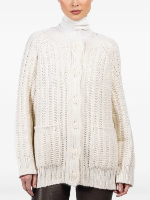 Iris Von Arnim Delphina cardigan med knapper og lomme