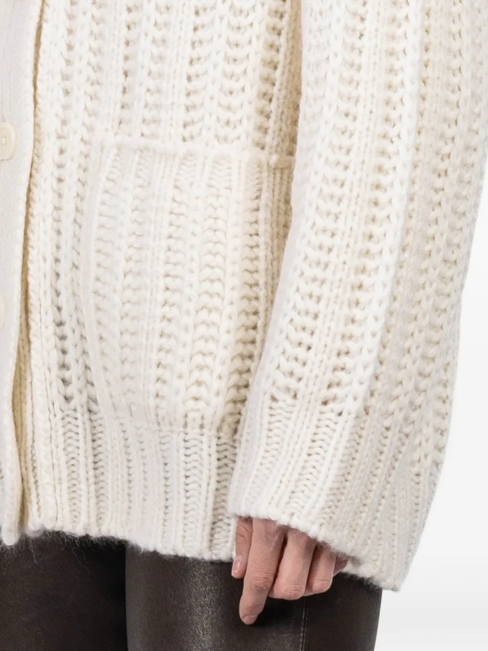 Delphina Buttoned Pocket Cardigan