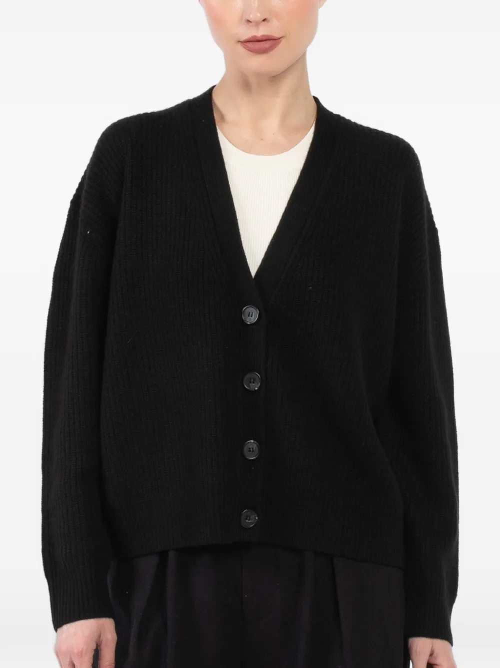Jenni Kayne button cocoon cardigan - Nero