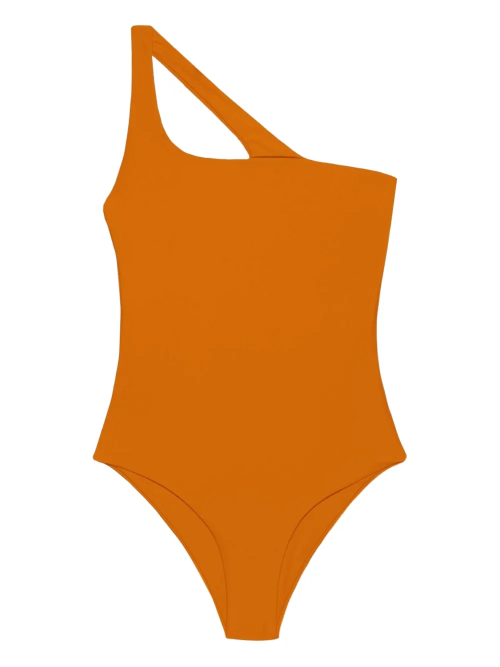 JADE Swim one-shoulder swimsuit - Arancione