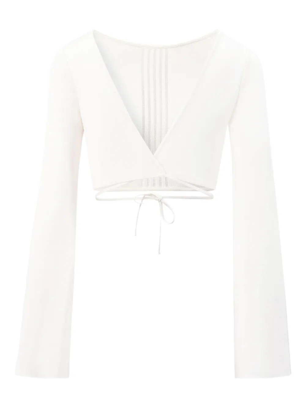 La Galpa Ancho long-sleeve striped top - Neutrals