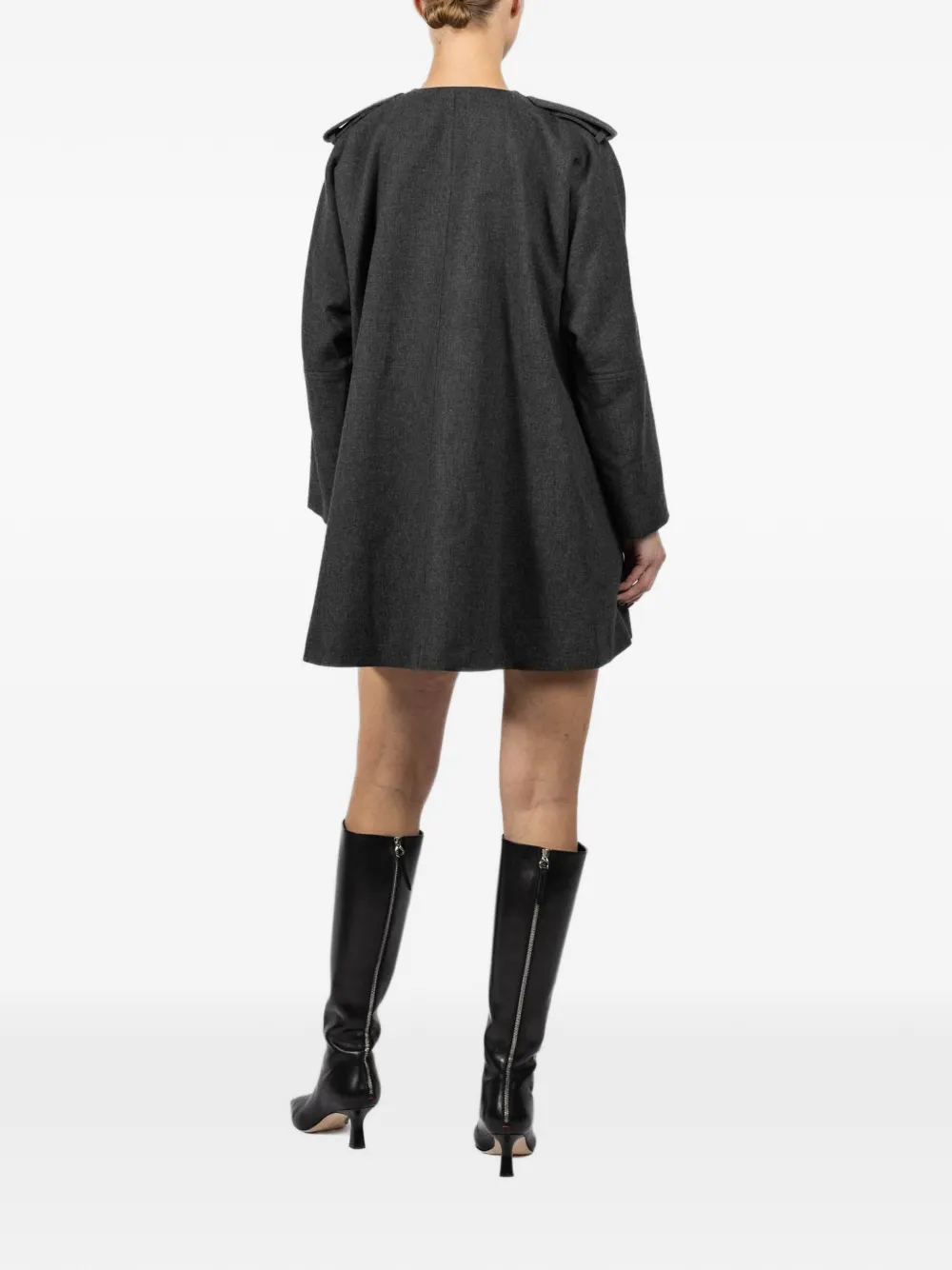  Margaux Lonnberg Tess Mini Dress - Grey 