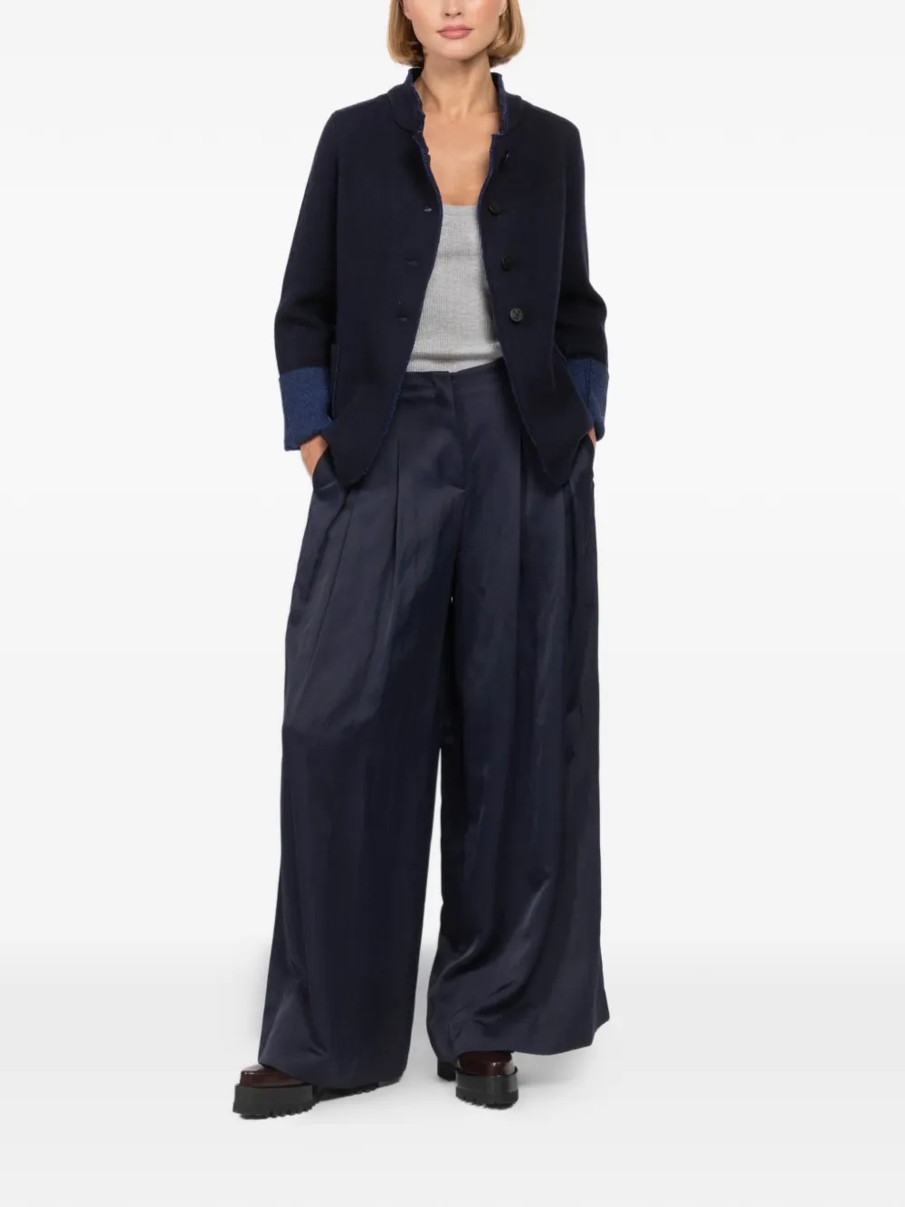  Oyuna Nakuri Pocket Jacket - Blue 