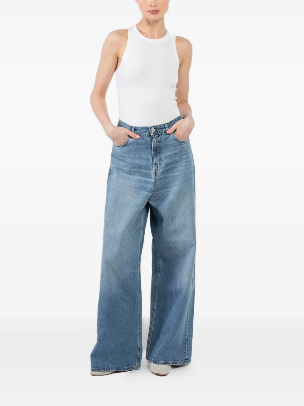 Teurn Studios five-pocket jeans - Blauw