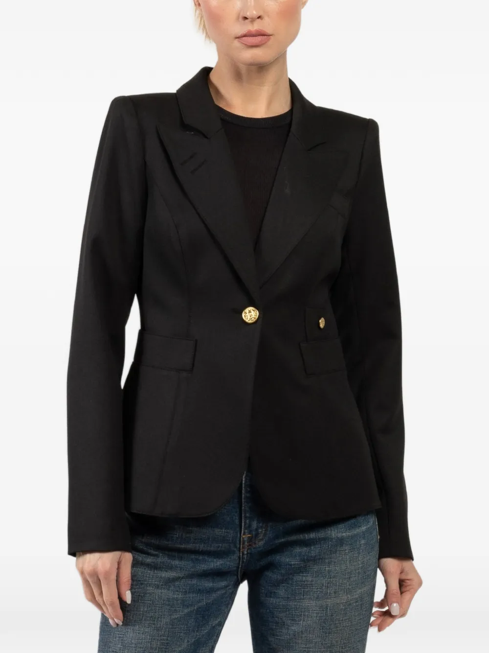  Smythe Single-breasted Blazer - Black 