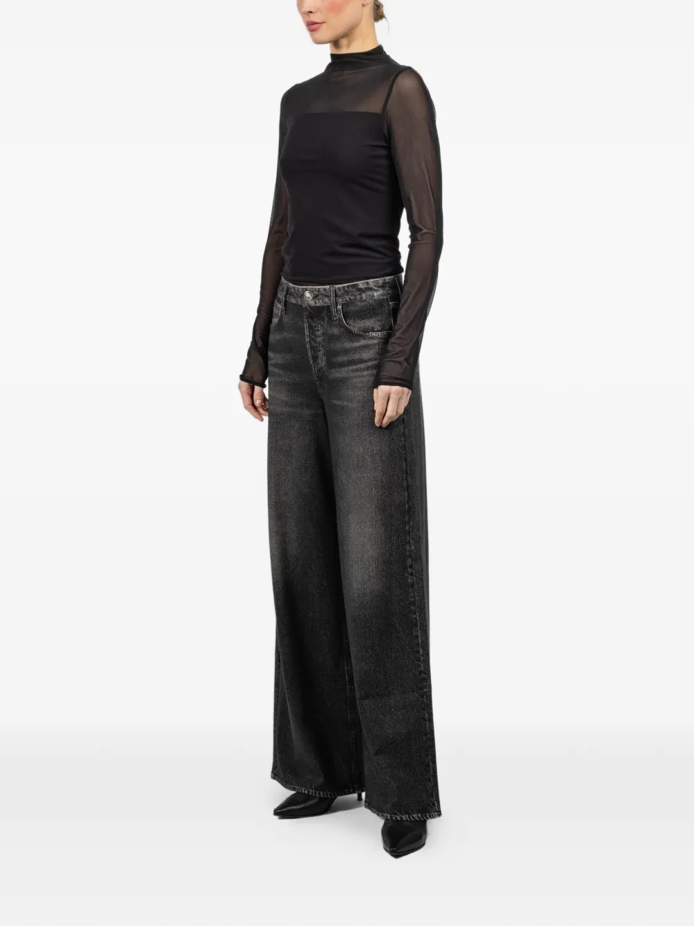 rag & bone Miramar Sofie jeans Zwart