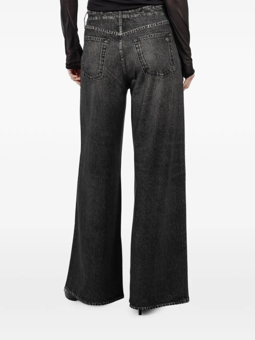 rag & bone Miramar Sofie jeans Zwart
