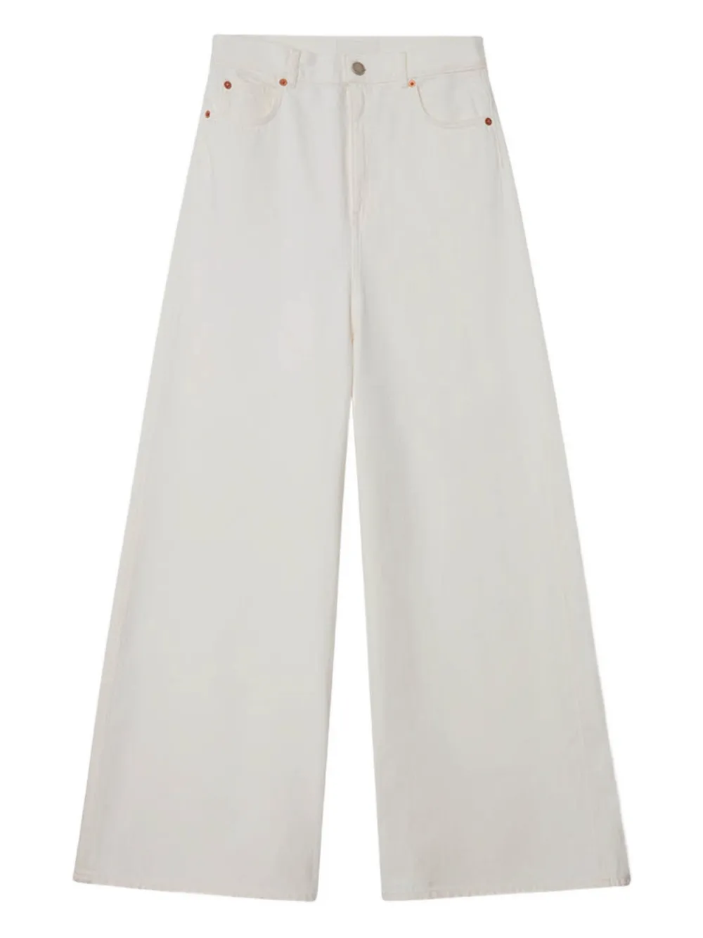 Teurn Studios cotton jeans - Bianco