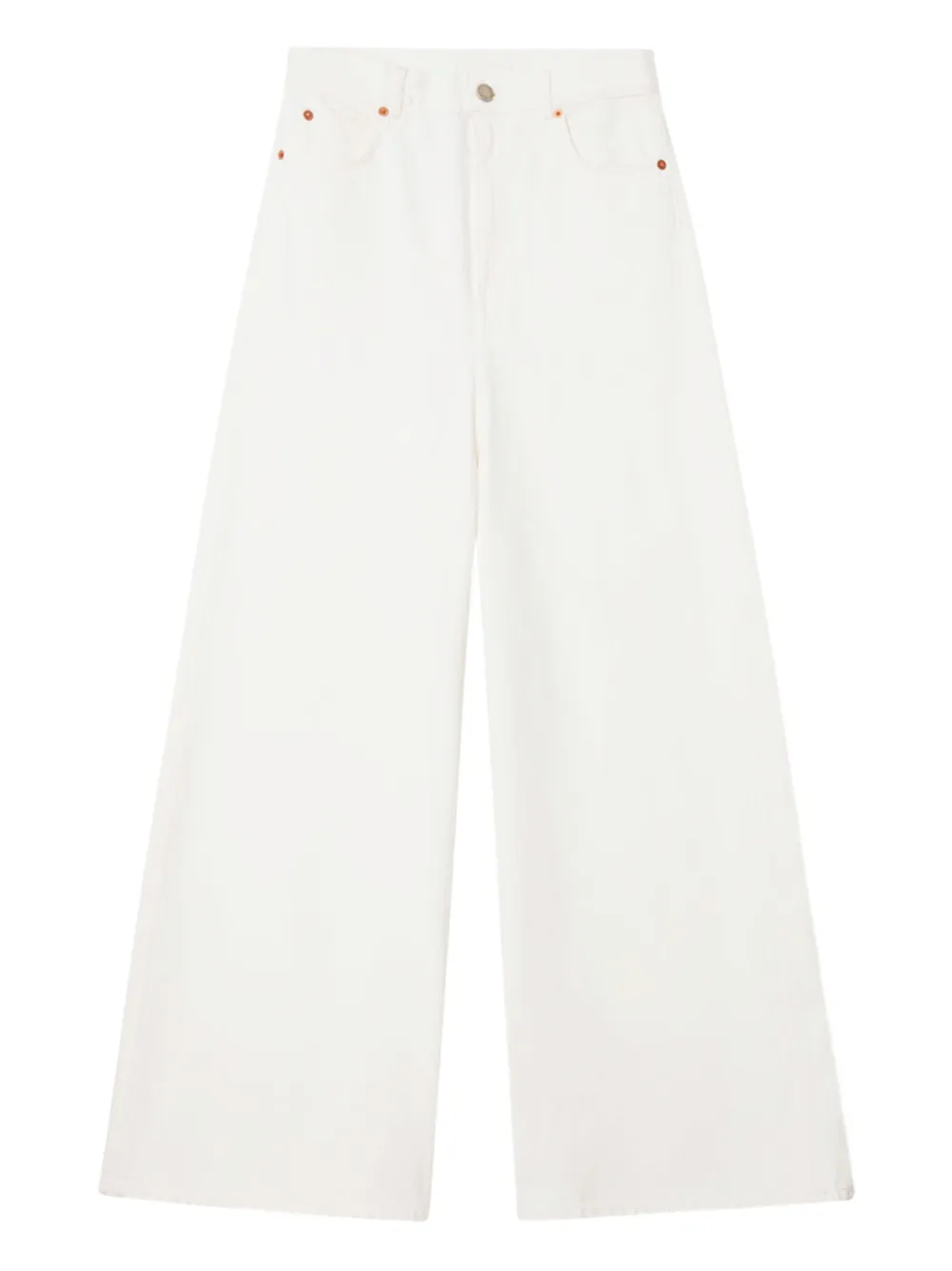 Teurn Studios cotton jeans - Bianco