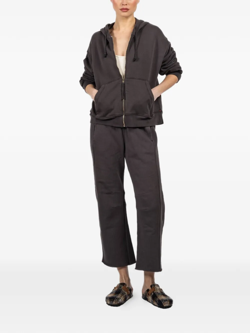 Xirena zip-up hoodie - Grijs