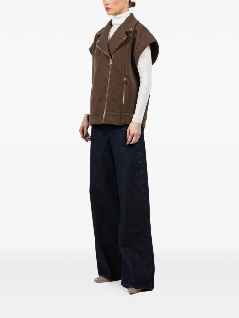 Zip Biker Gilet