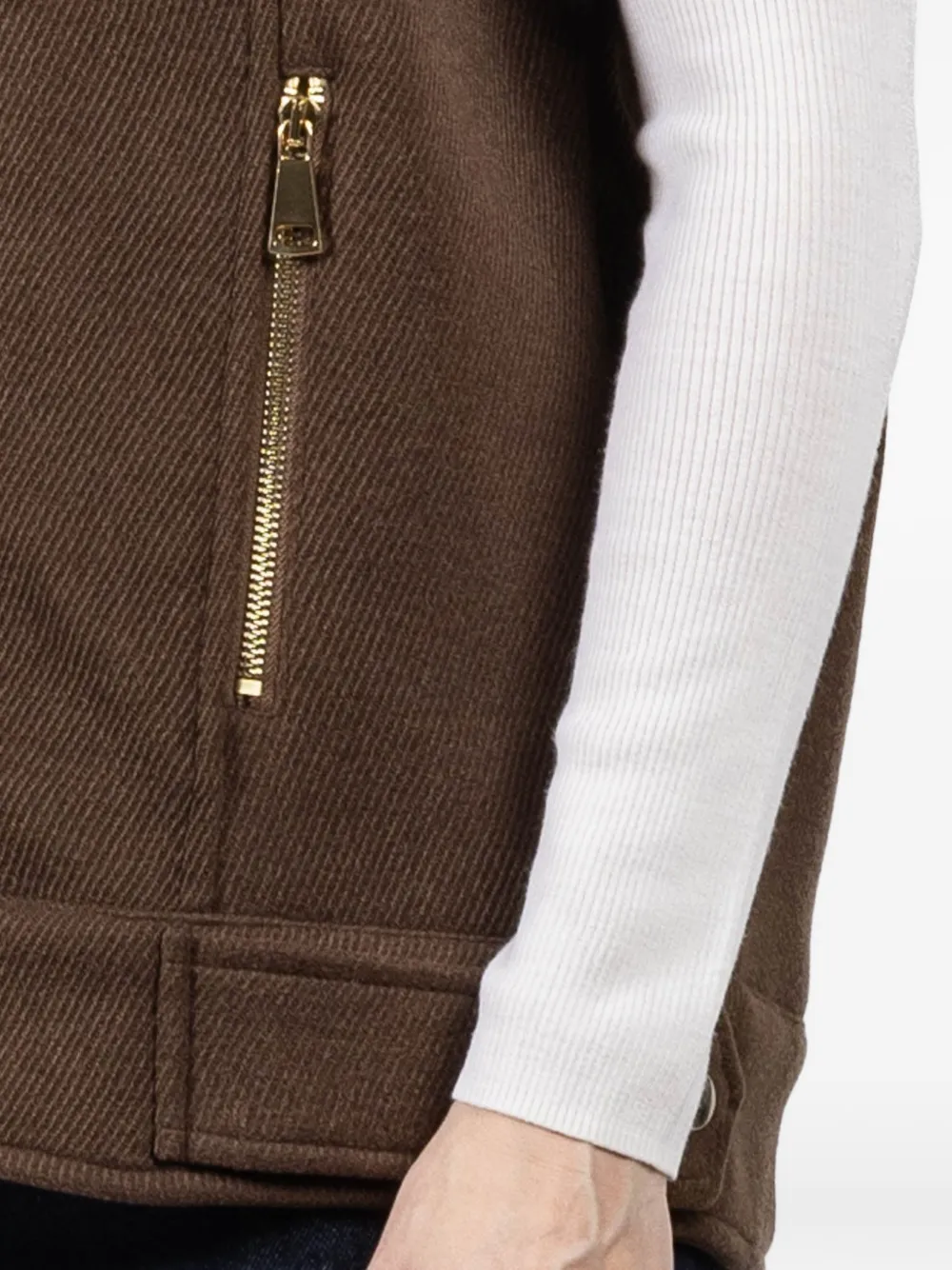 Zip Biker Gilet