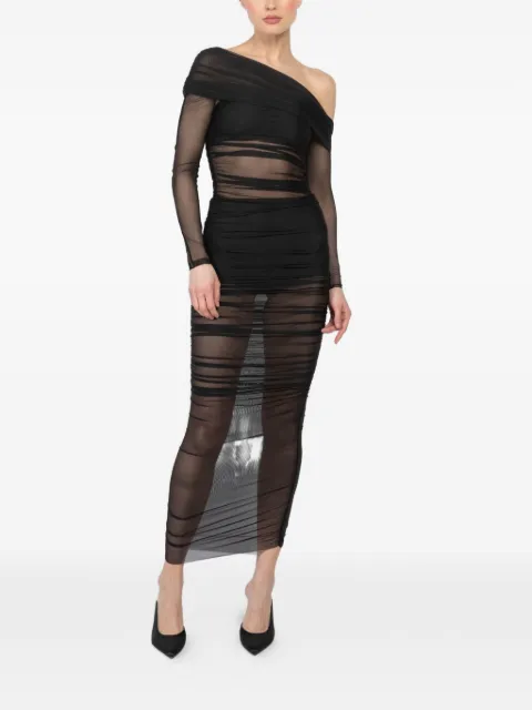 The Sei asymmetric long-sleeve dress