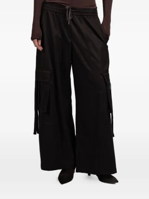 tensione in pinstriped cargo trousers