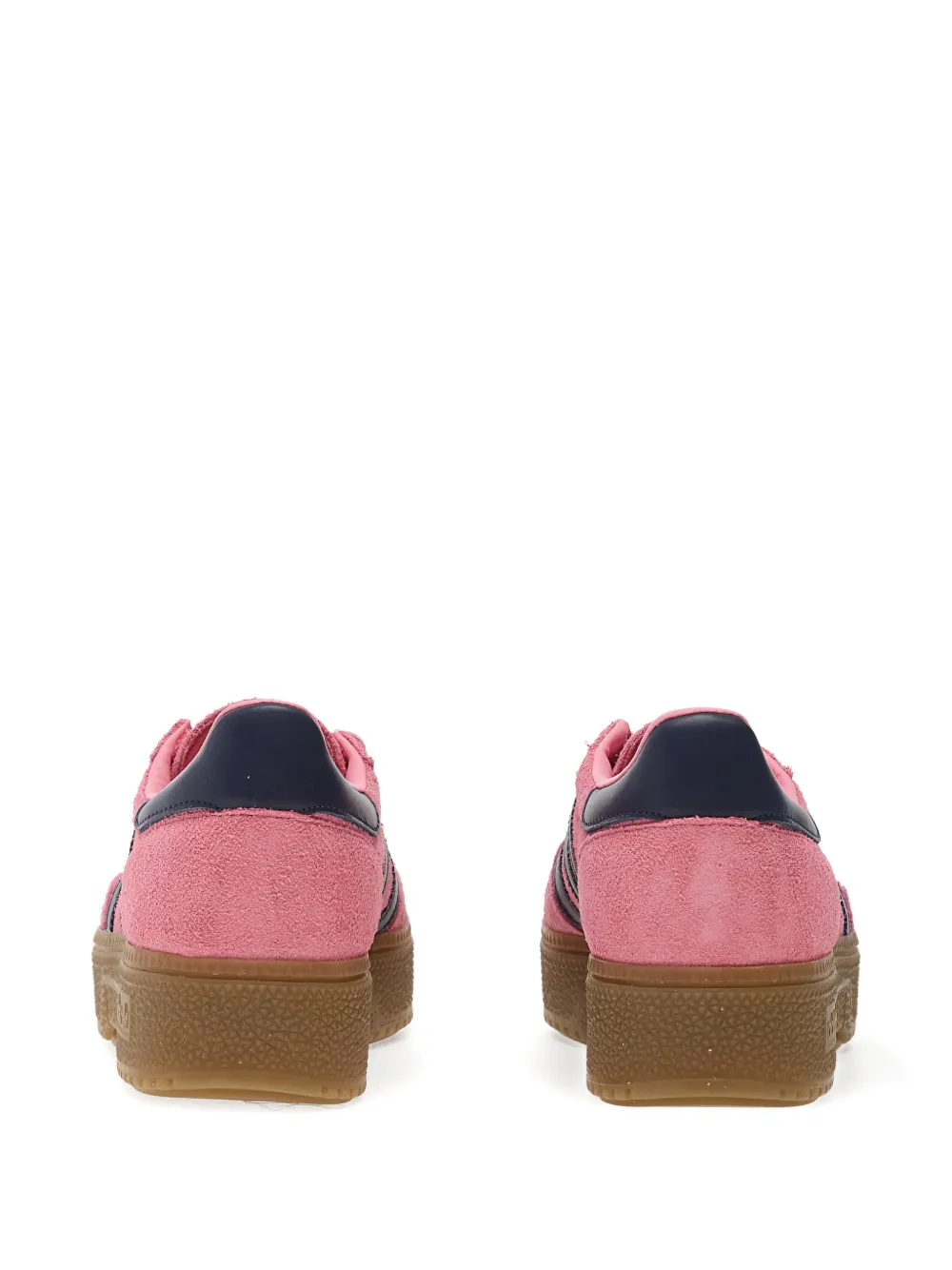 adidas Handball Spezial Bold three-stripes platform sneakers Roze