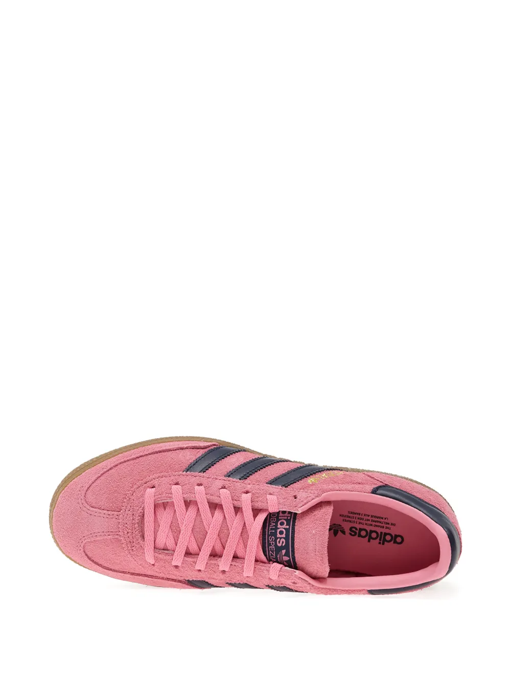 adidas Handball Spezial Bold three-stripes platform sneakers Roze