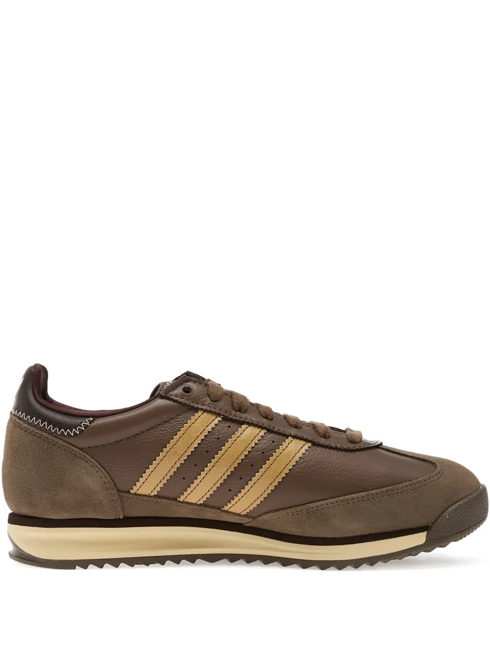 adidas SL 72 three-stripes low-top sneakers - Marrone
