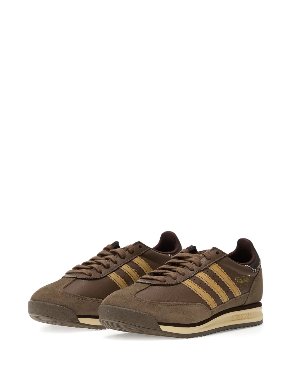 adidas SL 72 three-stripes low-top sneakers Bruin