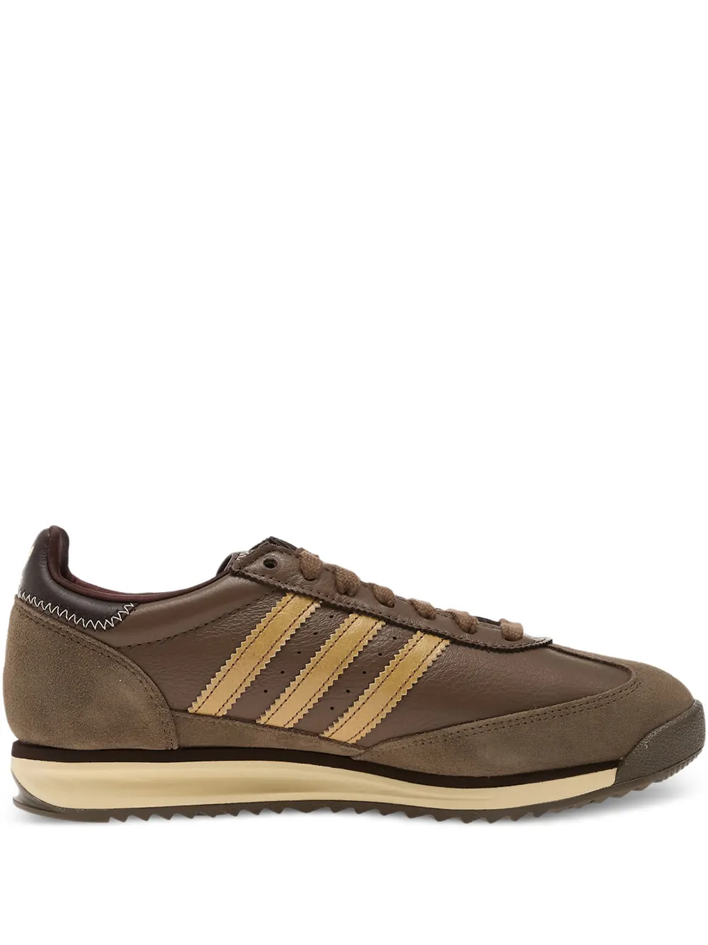 adidas SL 72 three-stripes low-top sneakers - Marrone