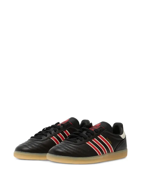 adidas gazelle silver green womens adidas Originals Junior Samba XLG Trainer - Black