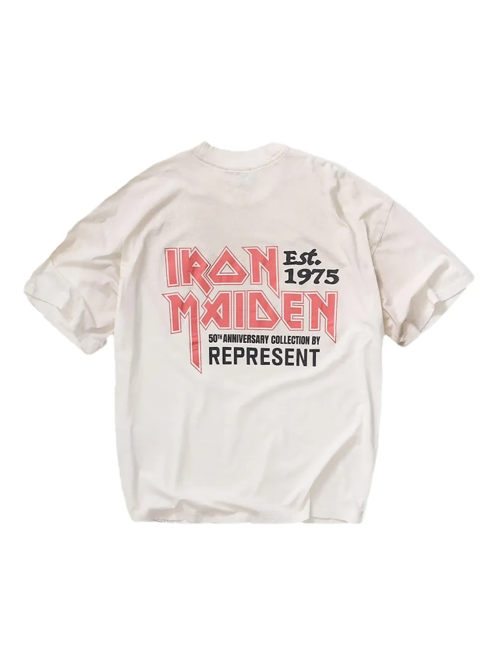 Represent x Iron Maiden Anniversary short-sleeve T-shirt - Wit