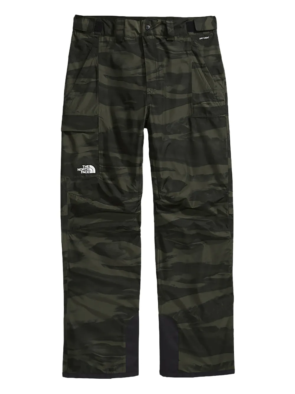 The North Face camouflage-pattern trousers - Verde