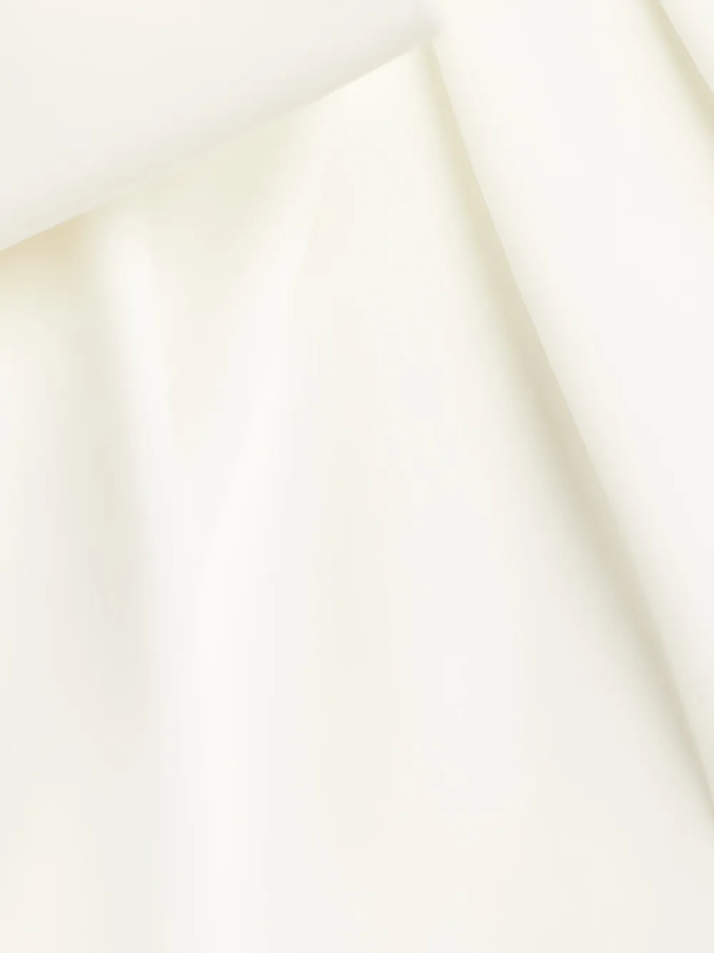 Tadashi Shoji Maxi-jurk met strikdetail en halternek Beige