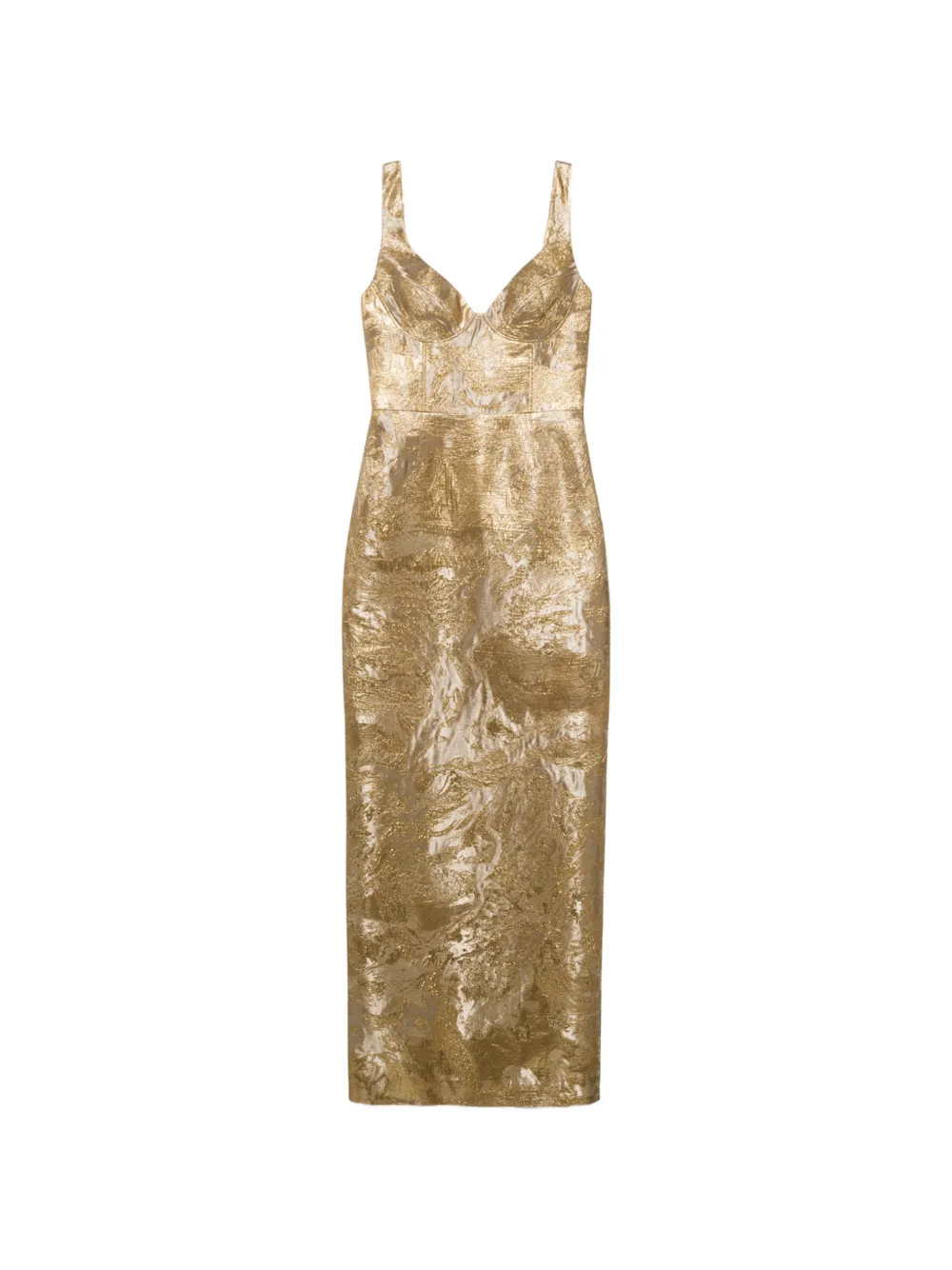 Simkhai Viella bustier maxi dress - Oro