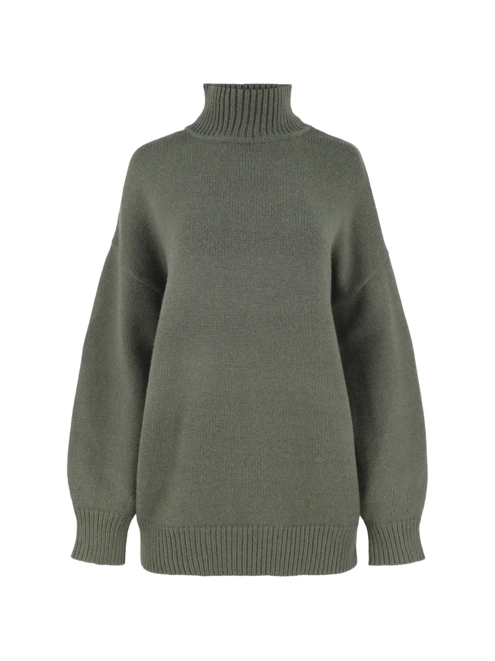 SEROYA Beatrice turtleneck sweater - Verde