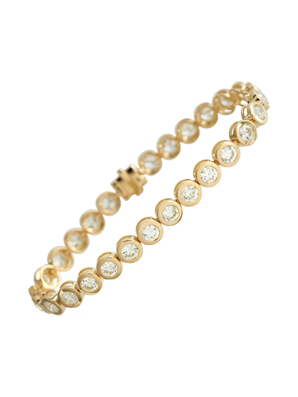 LB Exclusive round diamond line bracelet - Oro