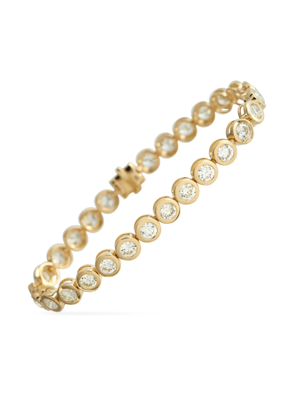 LB Exclusive round diamond line bracelet - Oro