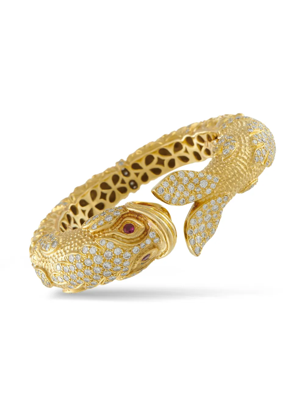 LB Exclusive 18k yellow gold diamond bracelet - Oro