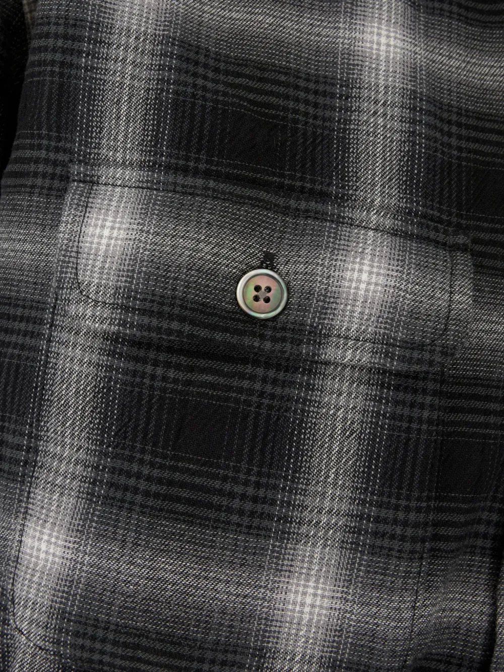 OUR LEGACY Padded Moss shirt Zwart
