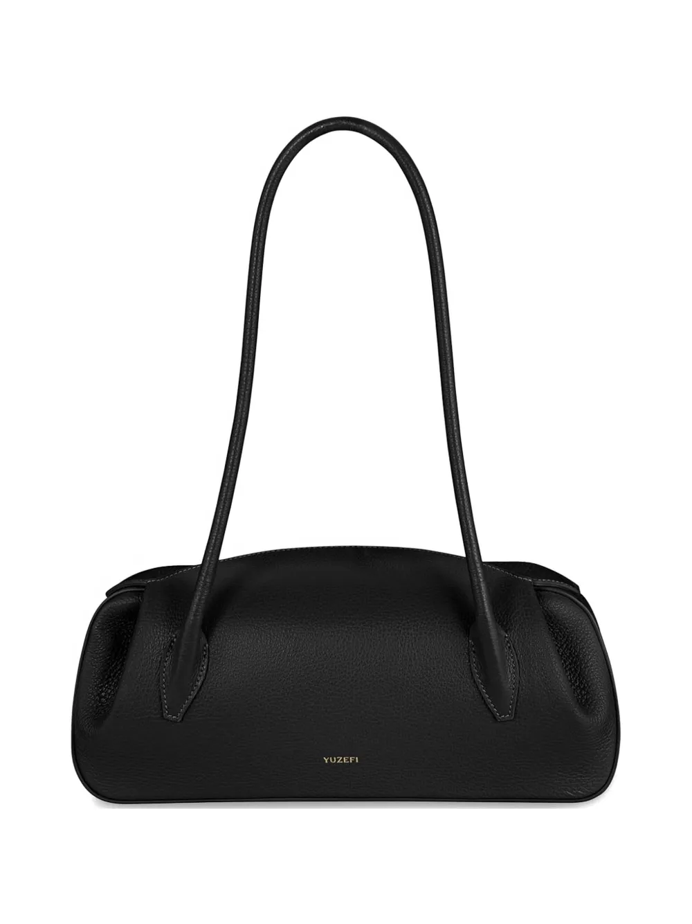 Yuzefi mini Oyster leather shoulder bag - Nero