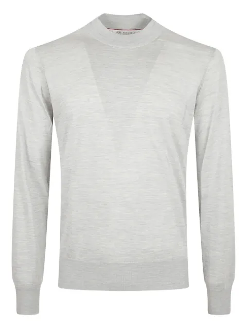 Brunello Cucinelli crew-neck long-sleeve sweater