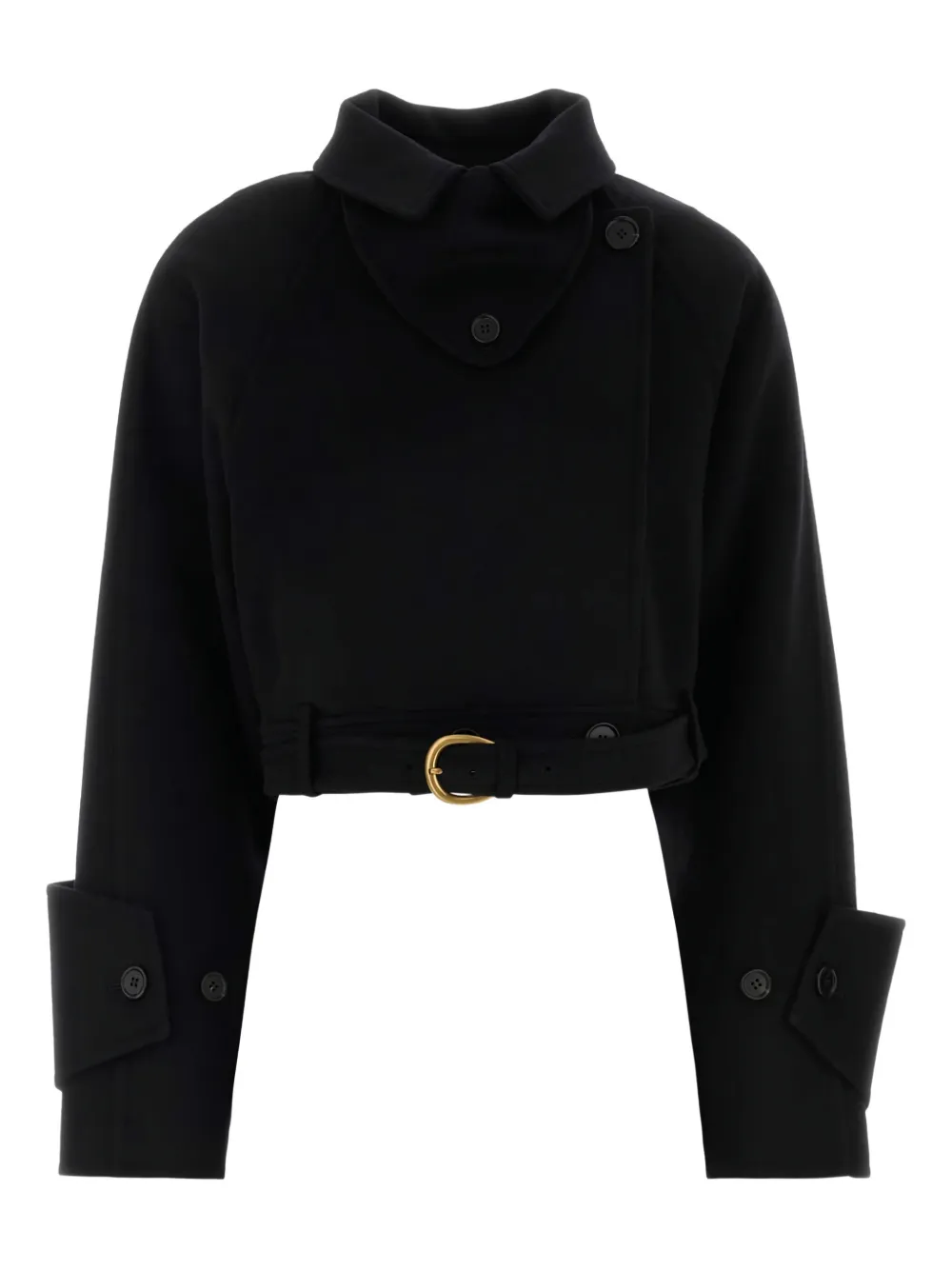 Chloé belted wool jacket - Nero