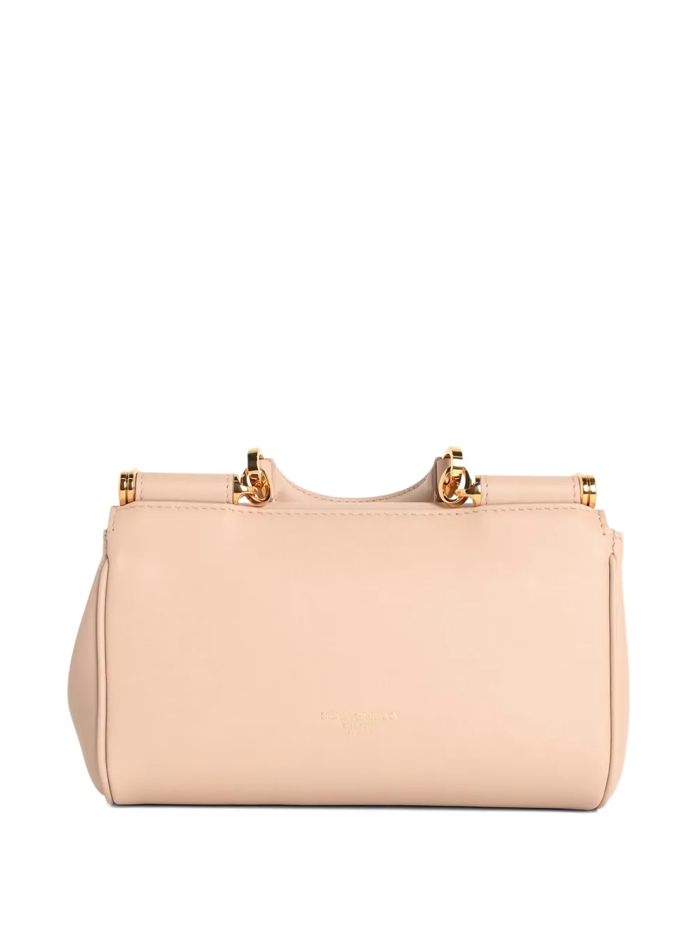 Dolce & Gabbana My Sicily flap leather tote bag - Beige